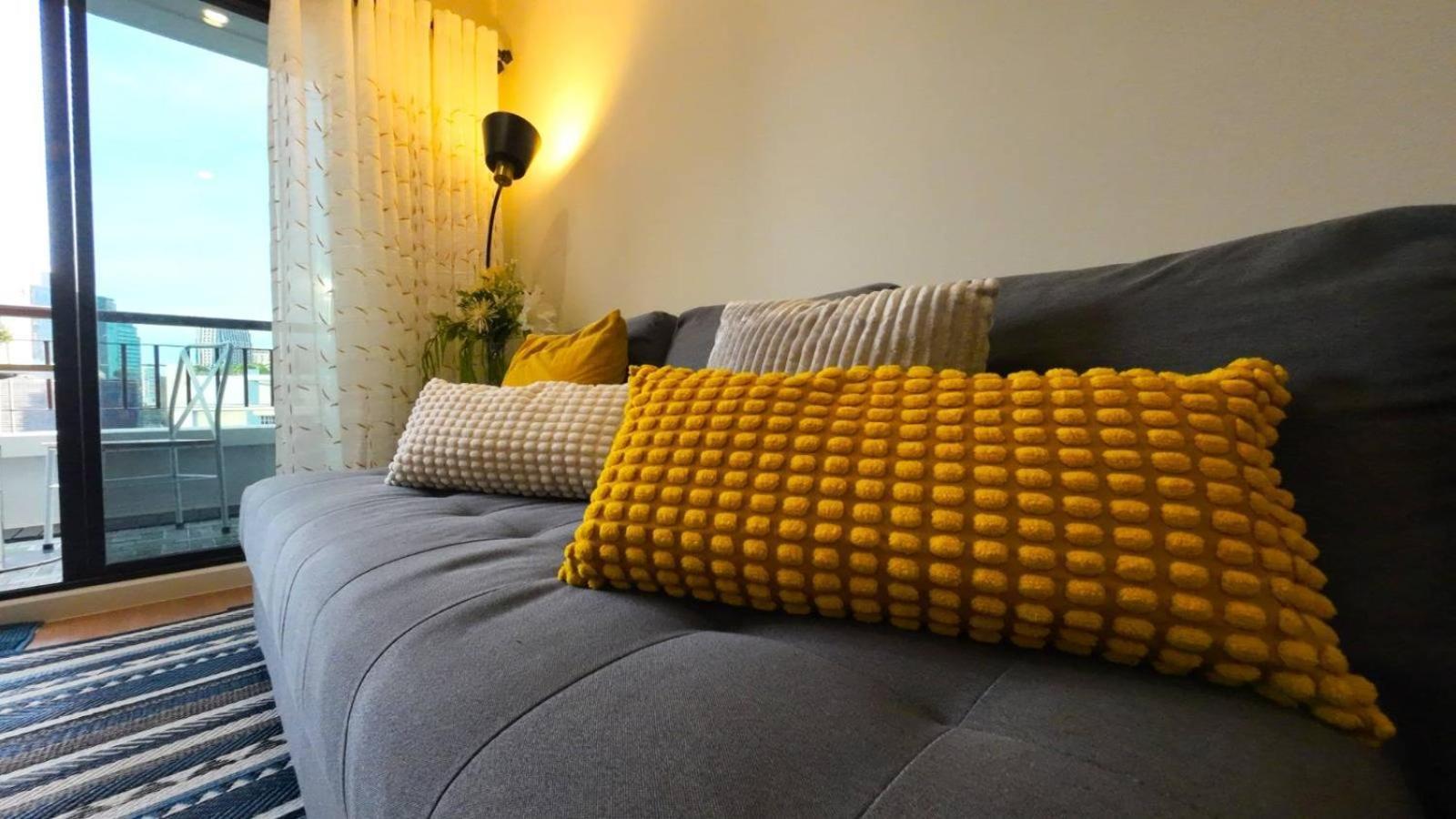 Cozy 1Br Walk To Bts And Airport Rail Link Close To Malls G7 Bangkok Cameră foto
